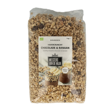 De Halm Crunchy havergranola chocolade/banaan bio 1 Kilogram