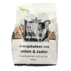 De Halm Ovengebakken noten en zaden bio 400.00 Gram