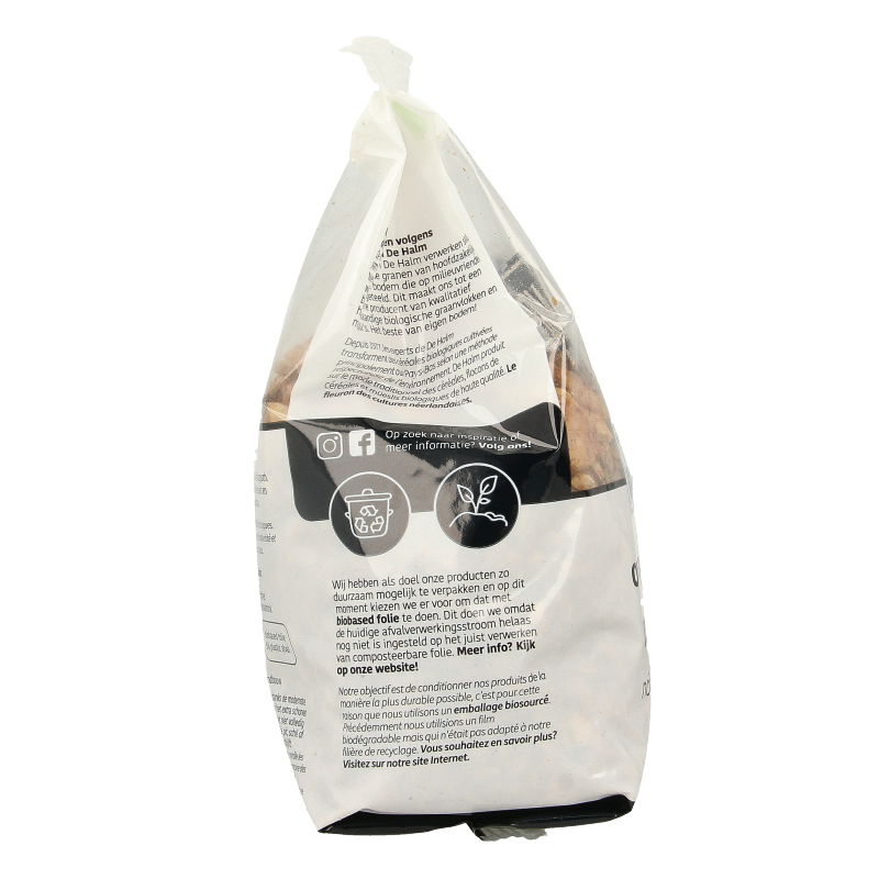 De Halm Ovengebakken noten en zaden bio 400 Gram