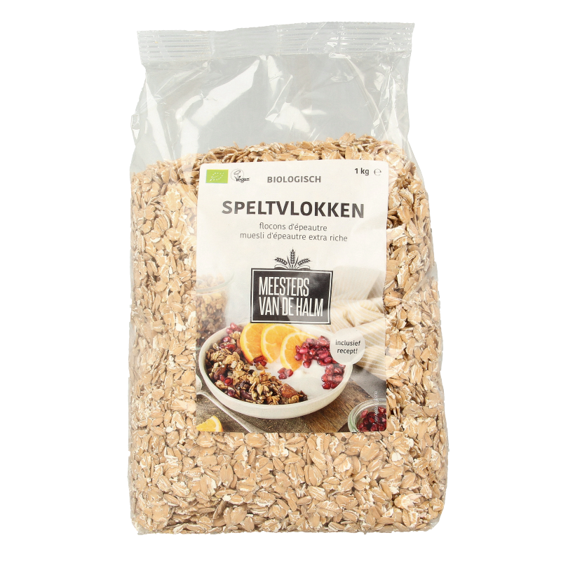 De Halm Speltvlokken bio 1 Kilogram