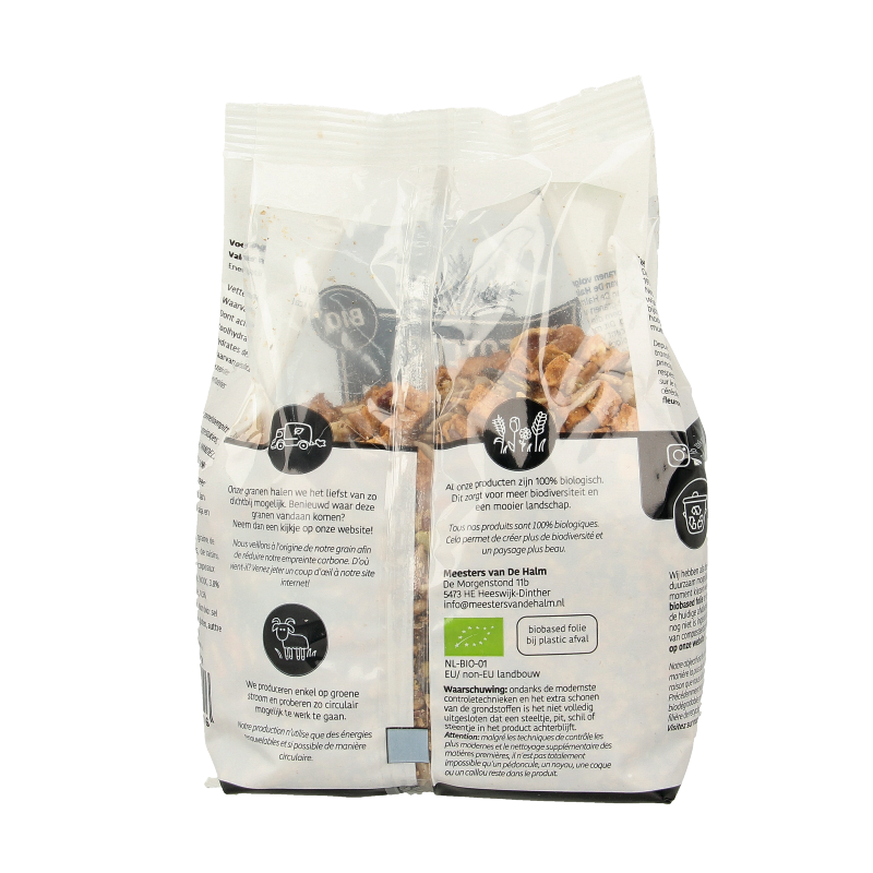 De Halm Ovengebakken mix appel en kaneel bio 400 Gram