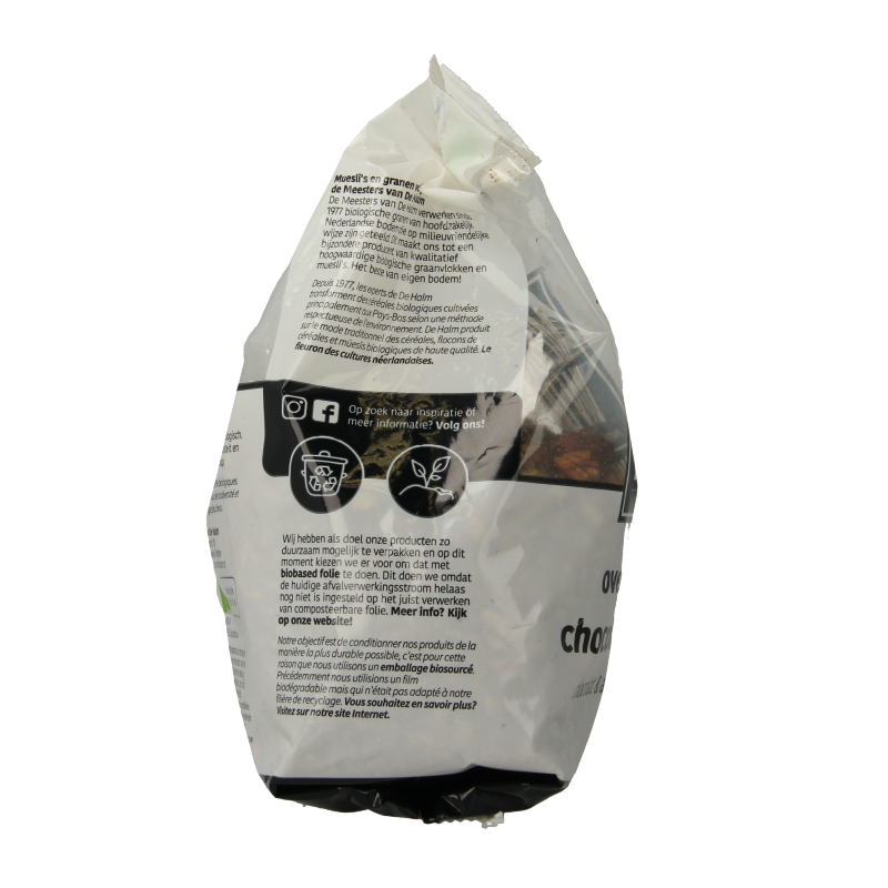 De Halm Ovengebakken mix chocolade en amandel bio 400 Gram