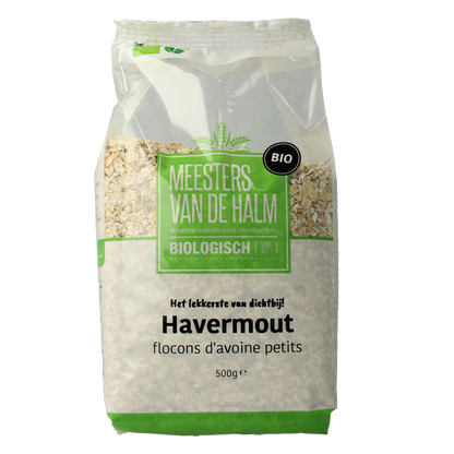De Halm Havermout bio 500.00 Gram
