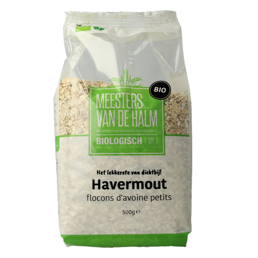 De Halm Havermout bio 500 Gram