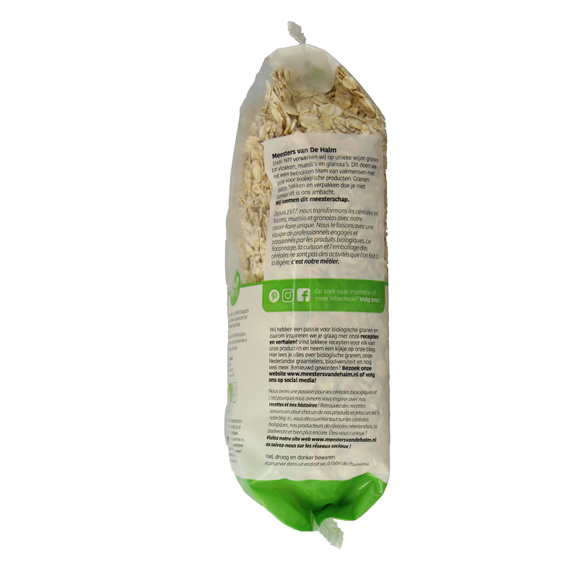 De Halm Gerstvlokken bio 500 Gram