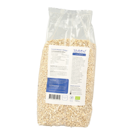 De Halm Havermout glutenvrij bio 750 Gram
