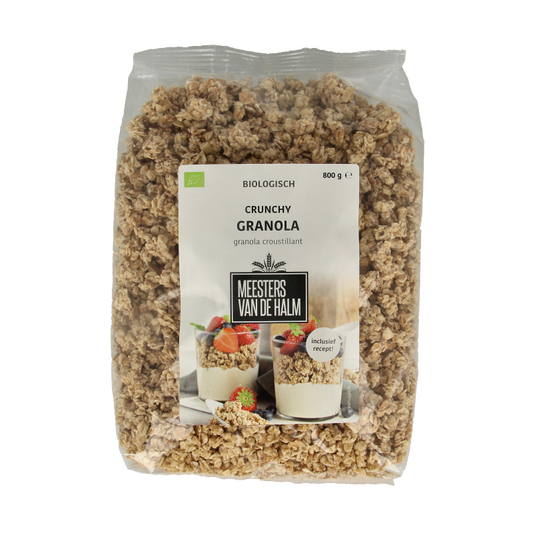 De Halm Granola bio 800 Gram