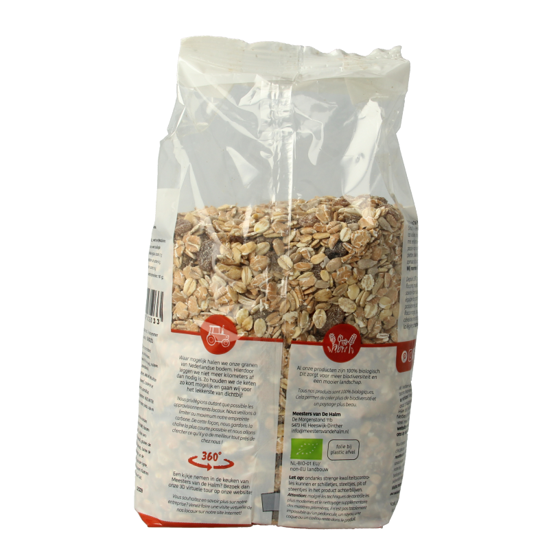 De Halm Muesli extra bio 750 Gram