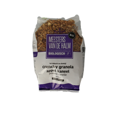 De Halm Crunchy granola appel/kaneel bio 450.00 Gram
