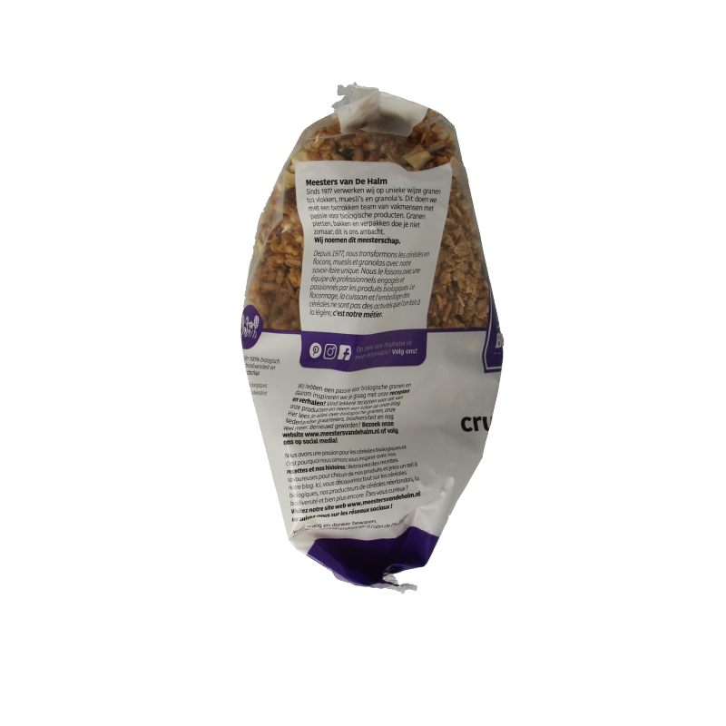 De Halm Crunchy appel/kaneel bio 450 Gram