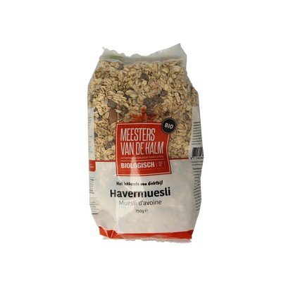 De Halm Havermuesli bio 750.00 Gram