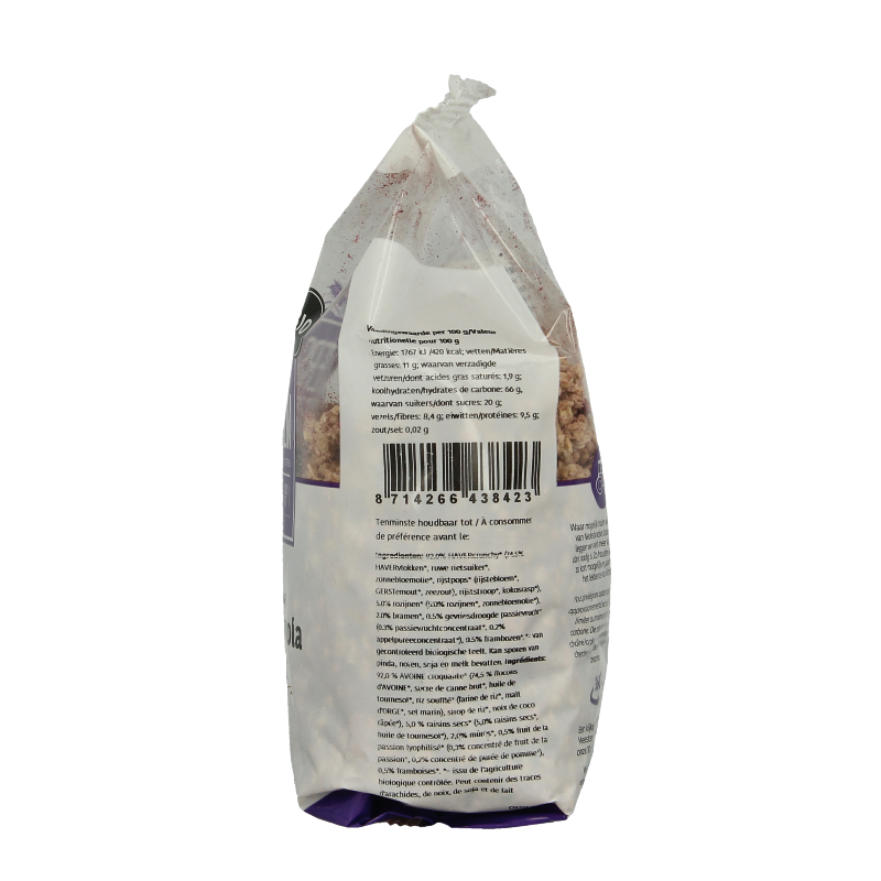 De Halm Haver crunchy fruit bio 450 Gram