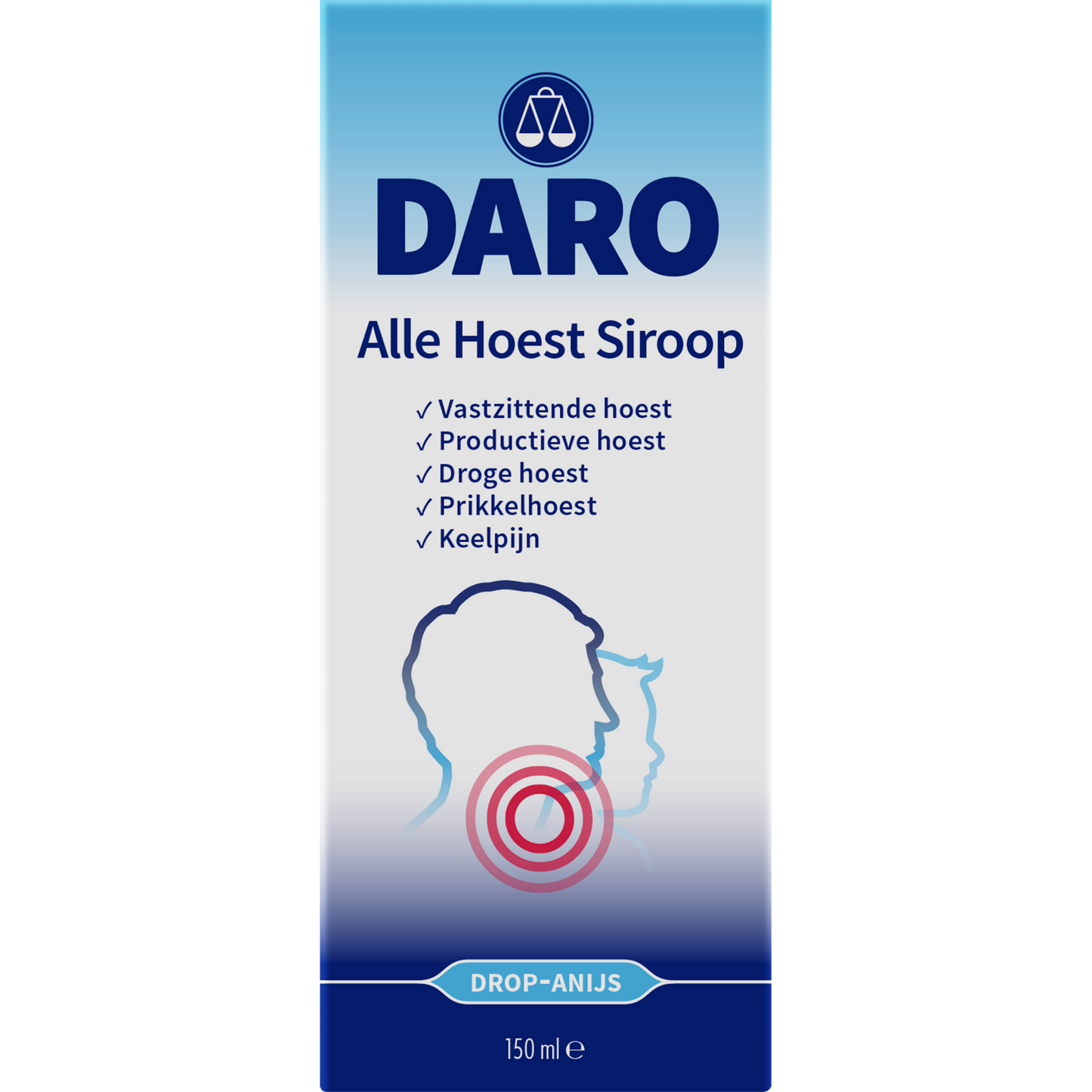 Daro Alle hoest siroop 150 Milliliter