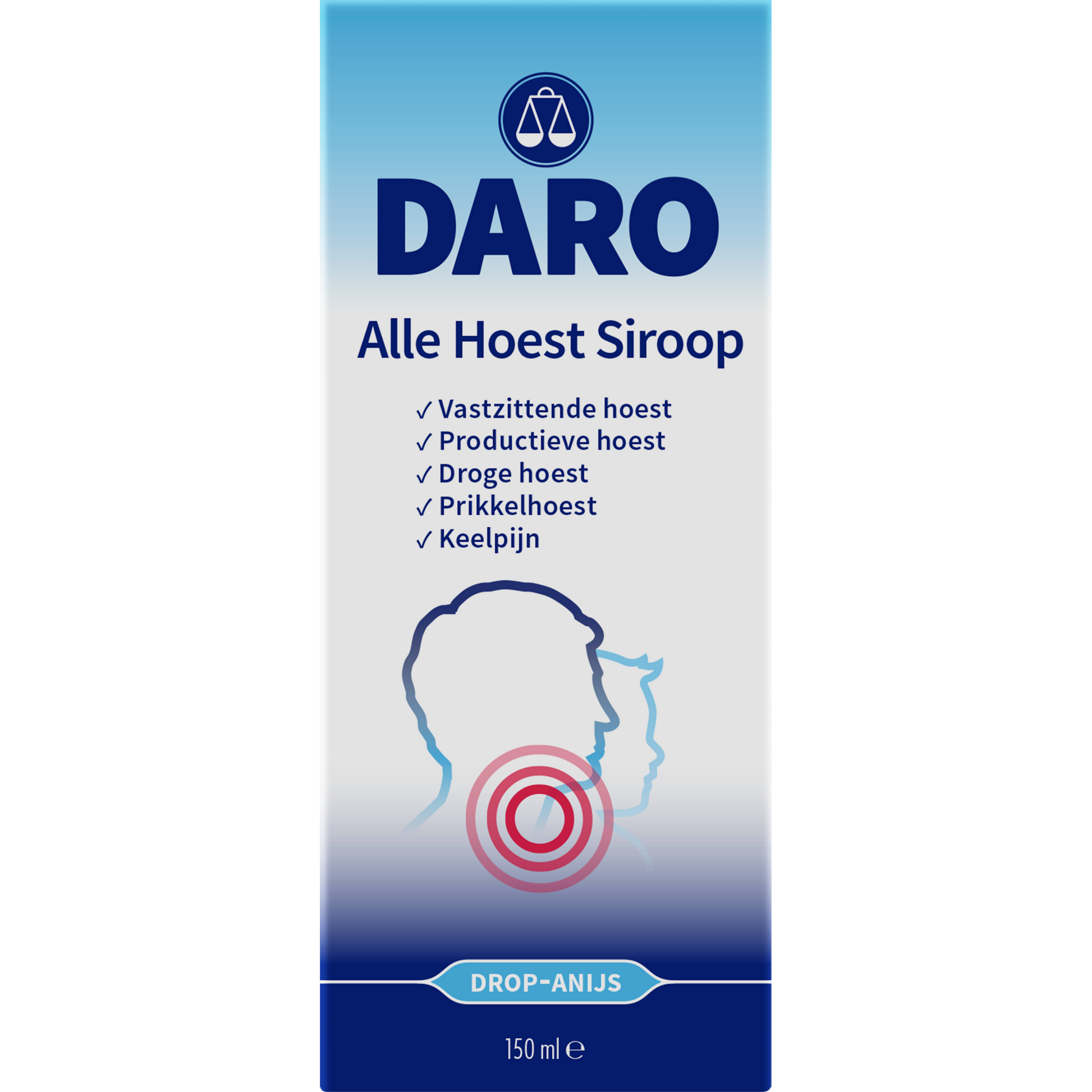 Daro Alle hoest siroop 150 Milliliter
