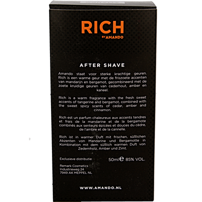 Amando Rich aftershave 50 Milliliter
