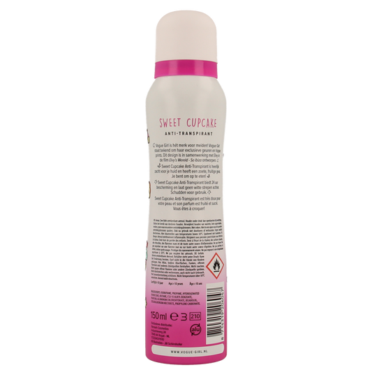 Vogue Girl deodorant sweet cupcake  150 Milliliter