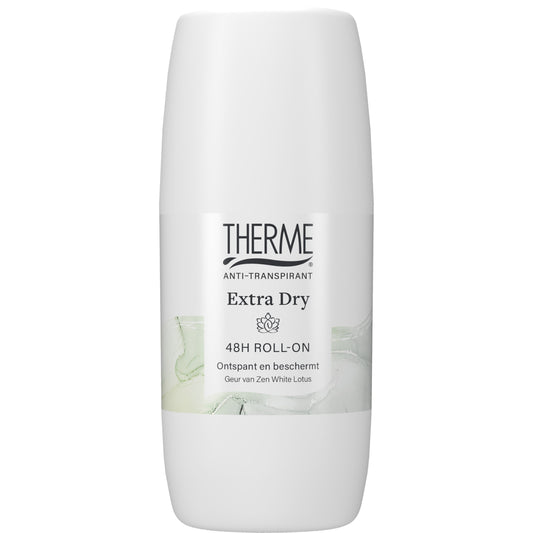 Therme Extra dry anti-transpirant zen white lotus roller 60 Milliliter