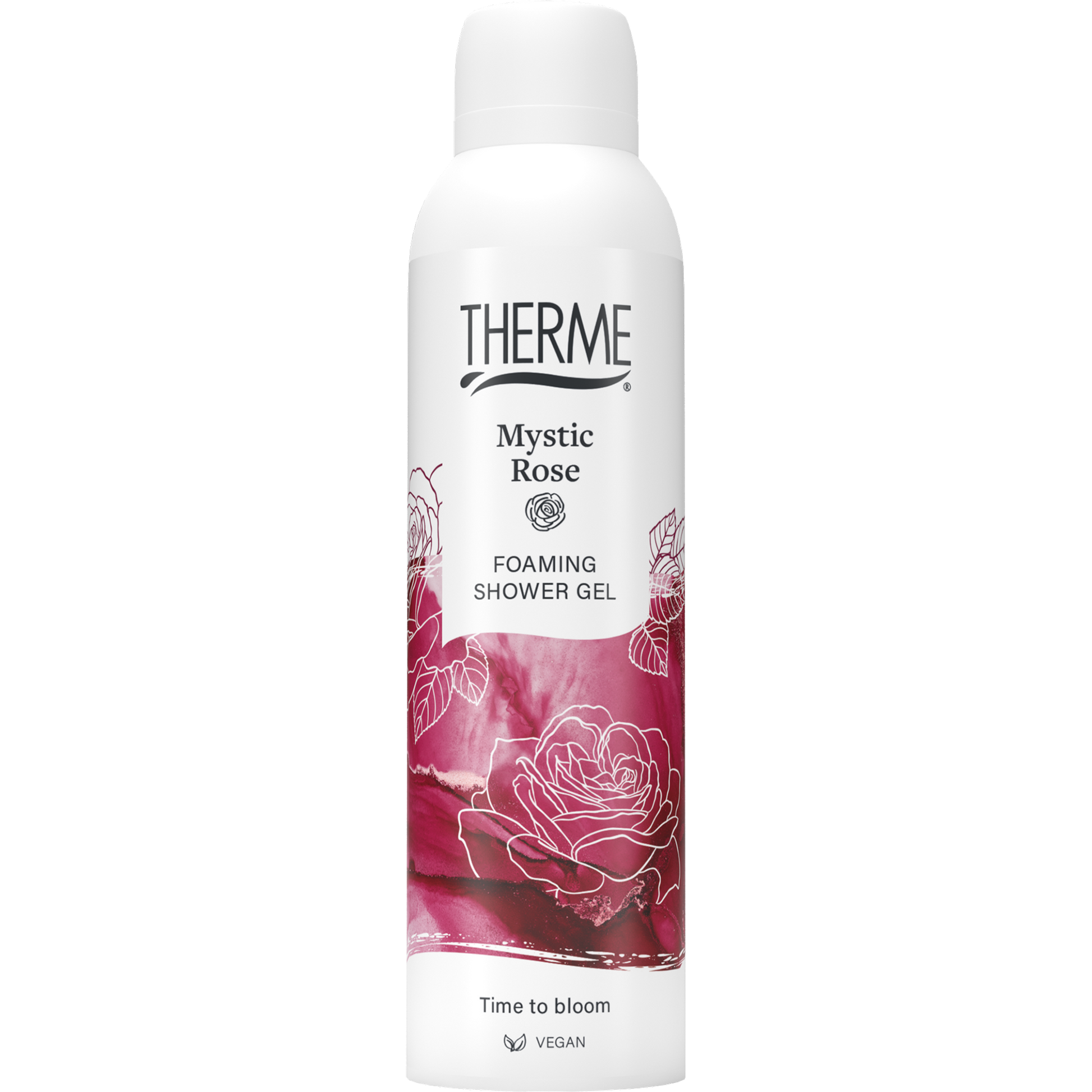 Therme Mystic rose foam showergel 200.00 Milliliter