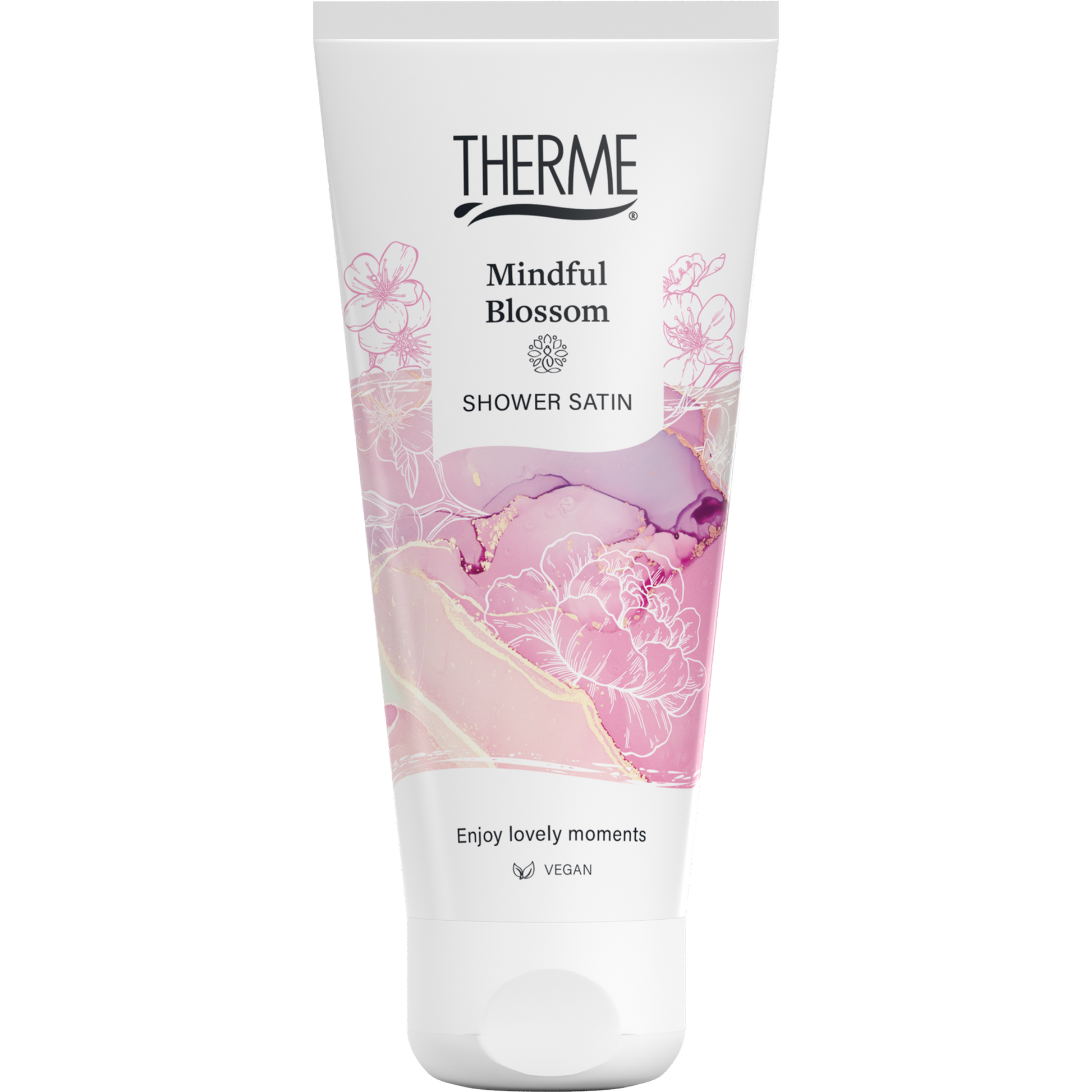 Therme Mindful blossom shower satin 200 Milliliter