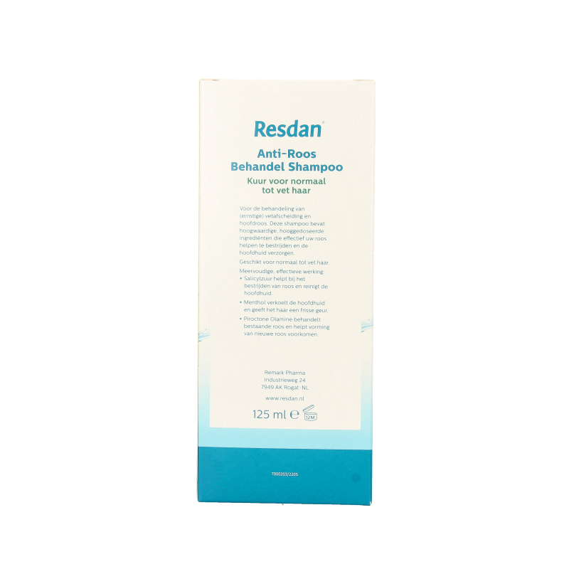Resdan Shampoo normaal/vet haar 125 Milliliter