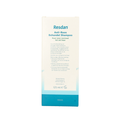 Resdan Shampoo normaal/vet haar 125.00 Milliliter