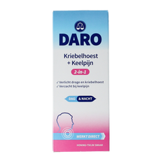 Daro 2 in 1 Kriebelhoest en keelpijn 150.00 Milliliter