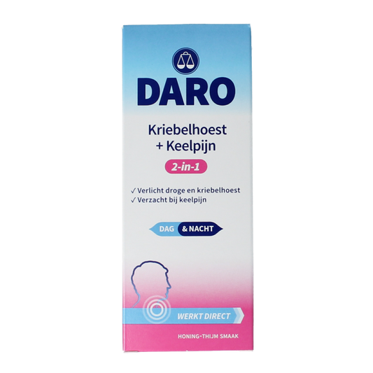 Daro 2 in 1 Kriebelhoest en keelpijn 150 Milliliter