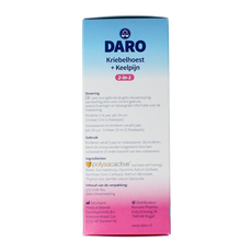 Daro 2 in 1 Kriebelhoest en keelpijn 150.00 Milliliter