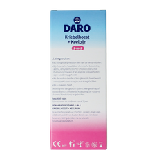 Daro 2 in 1 Kriebelhoest en keelpijn 150.00 Milliliter