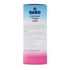 Daro 2 in 1 Kriebelhoest en keelpijn 150.00 Milliliter