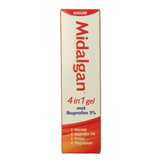 Midalgan 4 in 1 gel + 5% ibuprofen 100.00 Gram