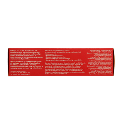 Midalgan 4 in 1 gel + 5% ibuprofen 100.00 Gram
