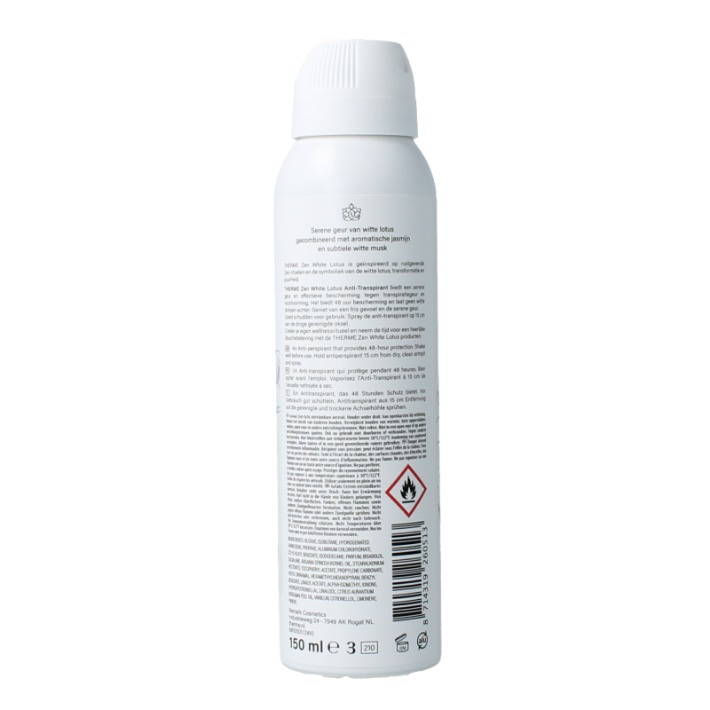 Therme Zen white lotus anti-transpirant 150 Milliliter