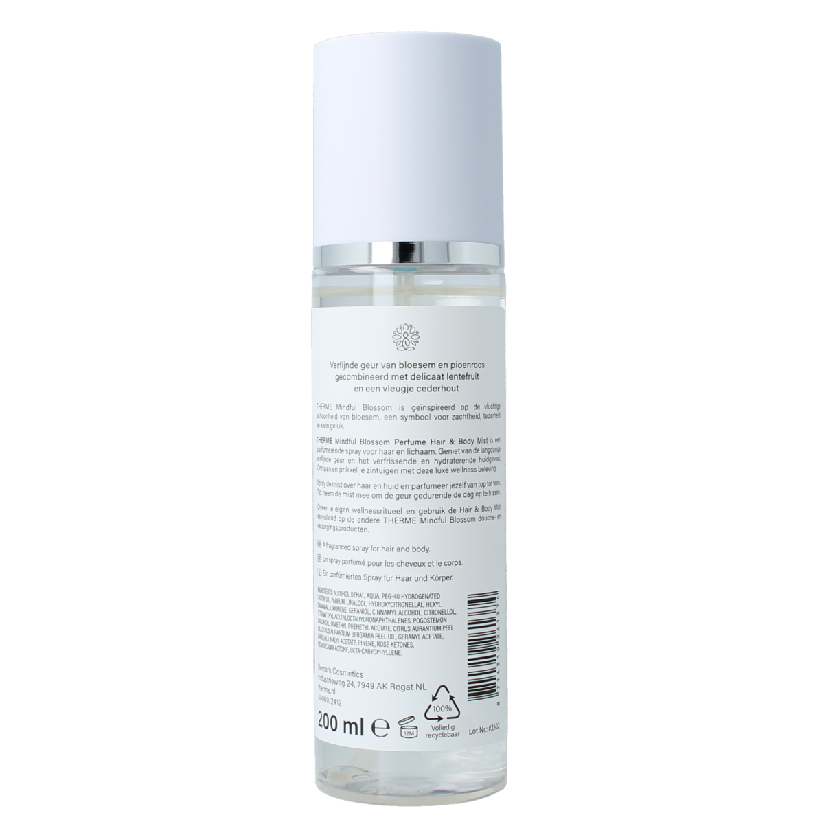 Therme Mindful blossom perfume hair & body mist 200.00 Milliliter