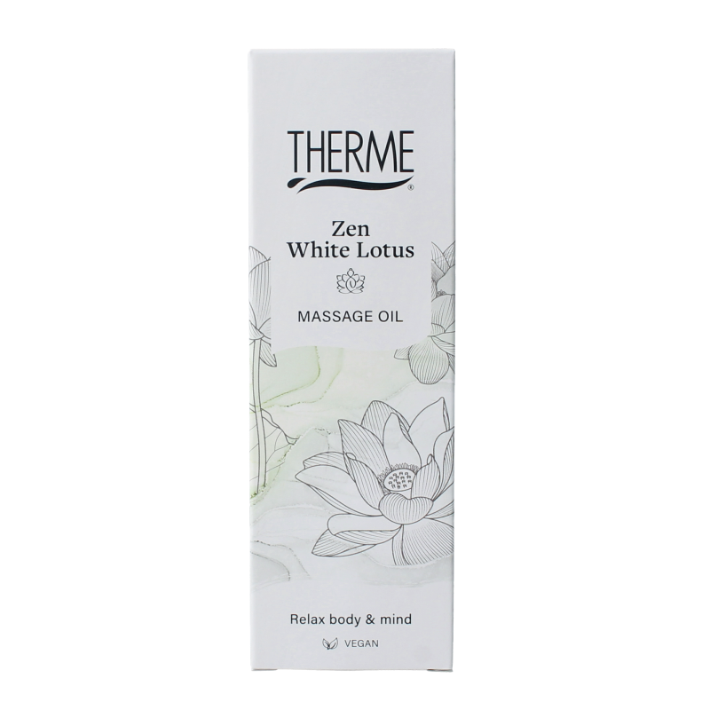 Therme Zen white lotus massage oil 125 Milliliter