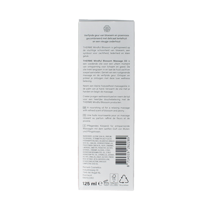 Therme Mindfull blossom massage oil 125 Milliliter