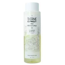 Therme Zen white lotus foaming bath oil 400 Milliliter