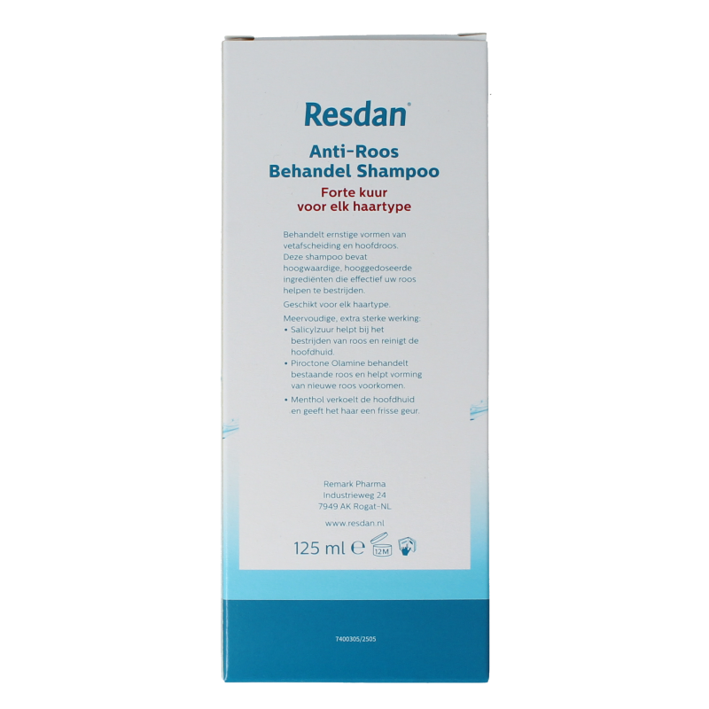 Resdan Shampoo anti-roos forte 125 Milliliter