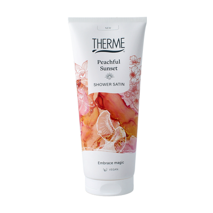 Therme Peachful sunset shower satin 200.00 Milliliter