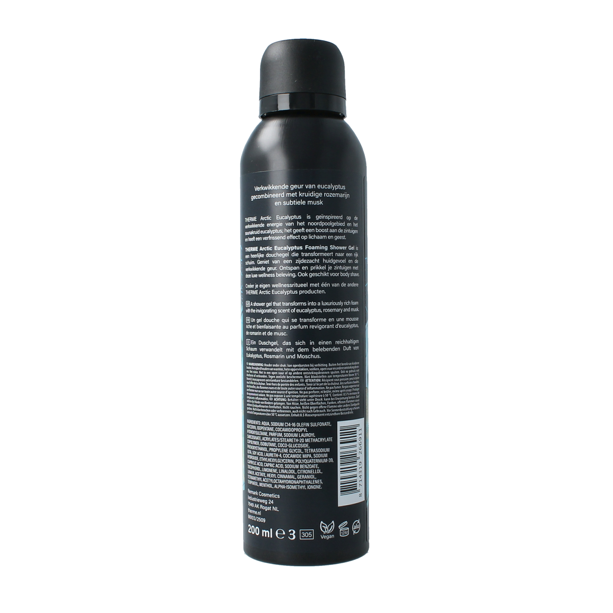 Therme Arctic eucalyptus foaming shower gel 200.00 Milliliter