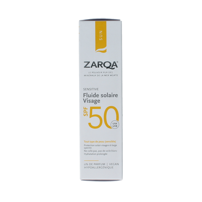 Zarqa Sunfluid SPF50 sensitive 50.00 Milliliter