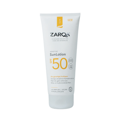 Zarqa Sunlotion SPF50 sensitive 200.00 Milliliter