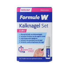Formule W Kalknagel set 5-in-1 1.00 Set