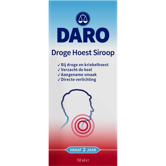 Daro Droge hoest siroop 150 Milliliter