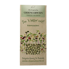 Peuleschil Groene erwten bio 140.00 Gram