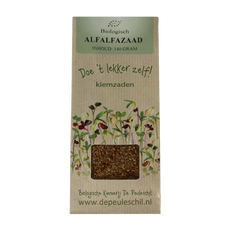 Peuleschil Alfalfazaad bio 140.00 Gram