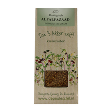 Peuleschil Alfalfazaad bio 140 Gram
