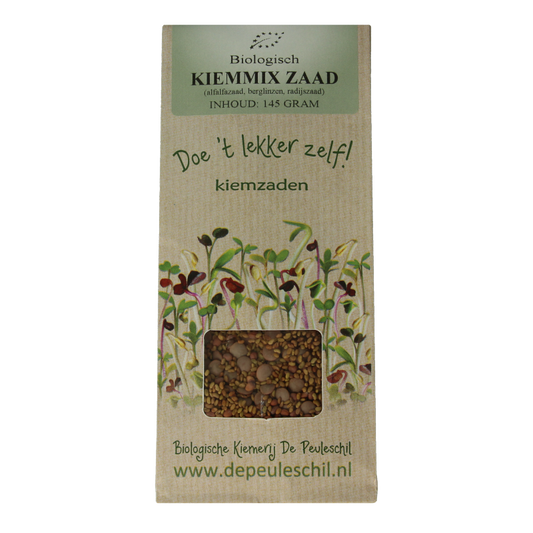 Peuleschil Kiemmixzaad bio 145 Gram