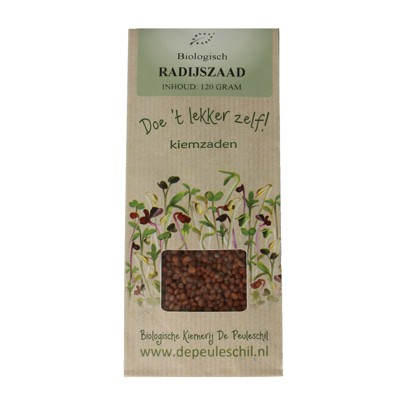 Peuleschil Radijszaad bio 130 Gram