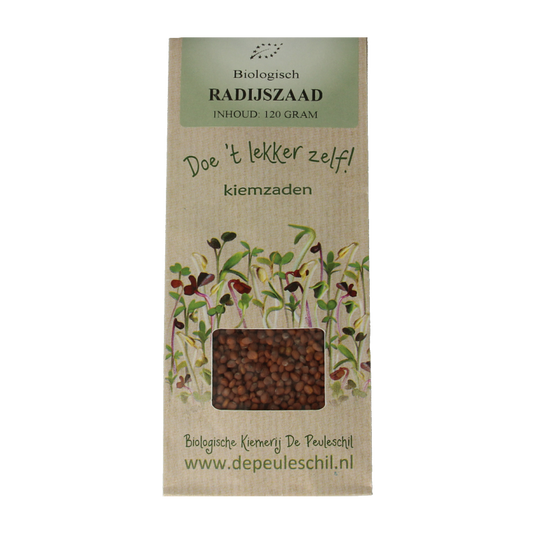Peuleschil Radijszaad bio 130 Gram
